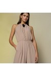 ACCESS JUMPSUIT LOOSE FIT BEIGE
