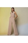 ACCESS JUMPSUIT LOOSE FIT BEIGE