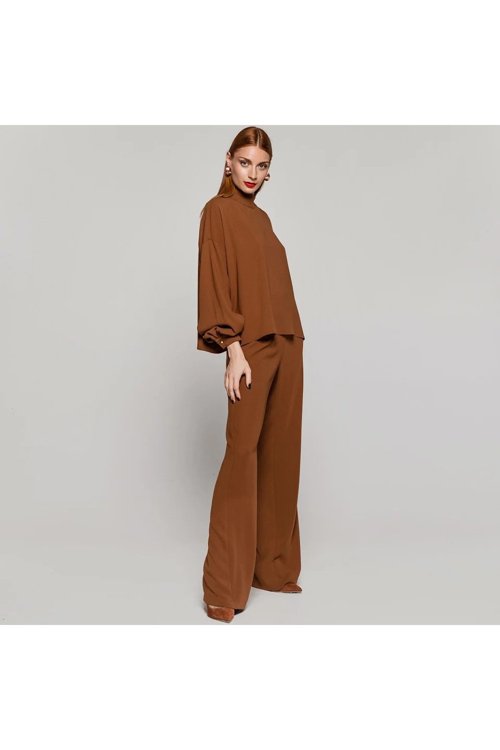 ACCESS PANTS STRAIGHT LINE TOBACCO BROWN W0-5057-157