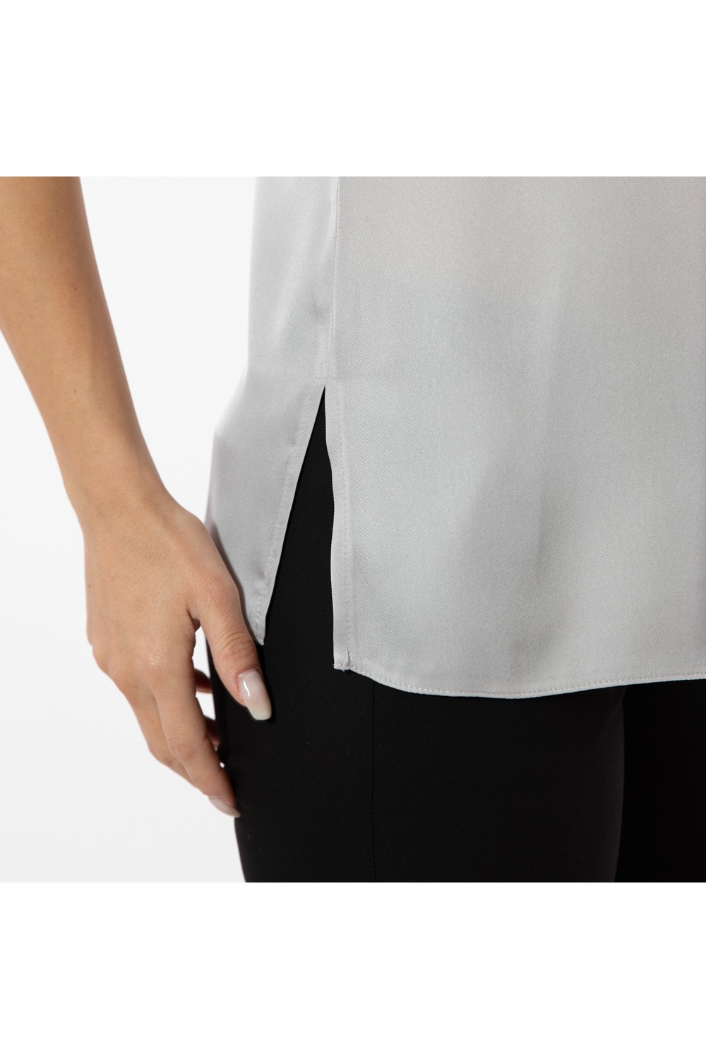 ACCESS BLOUSE "ALL DAY" SILVER