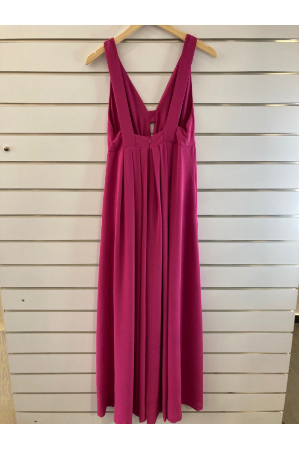 MOUTAKI WOMAN DRESS MAGENTA 24.05.15