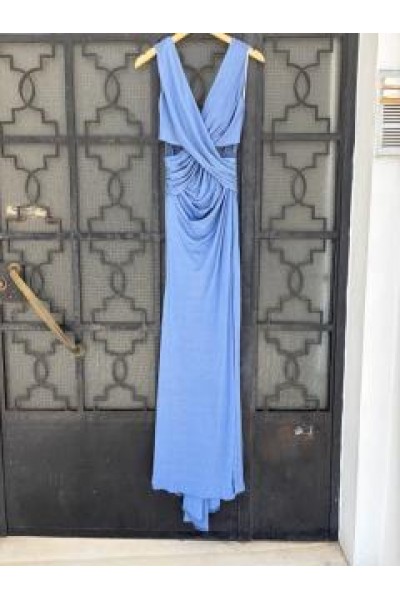 ALEYA DRESS BLUE DD004