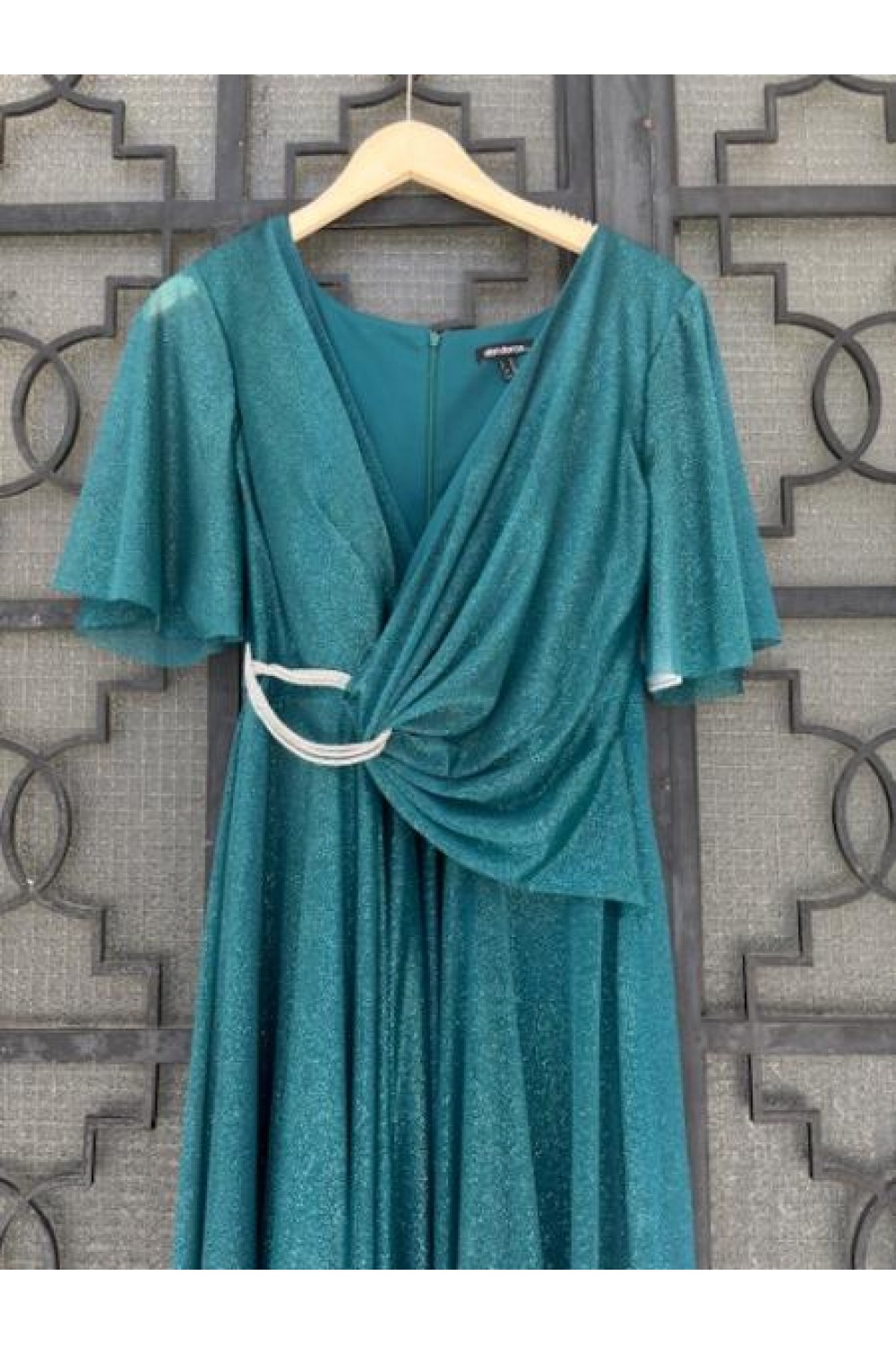 ALEYA DRESS PETROL DD10