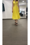 ALEYA MIDI DRESS YELLOW DD0100