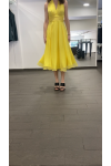 ALEYA MIDI DRESS YELLOW DD0100