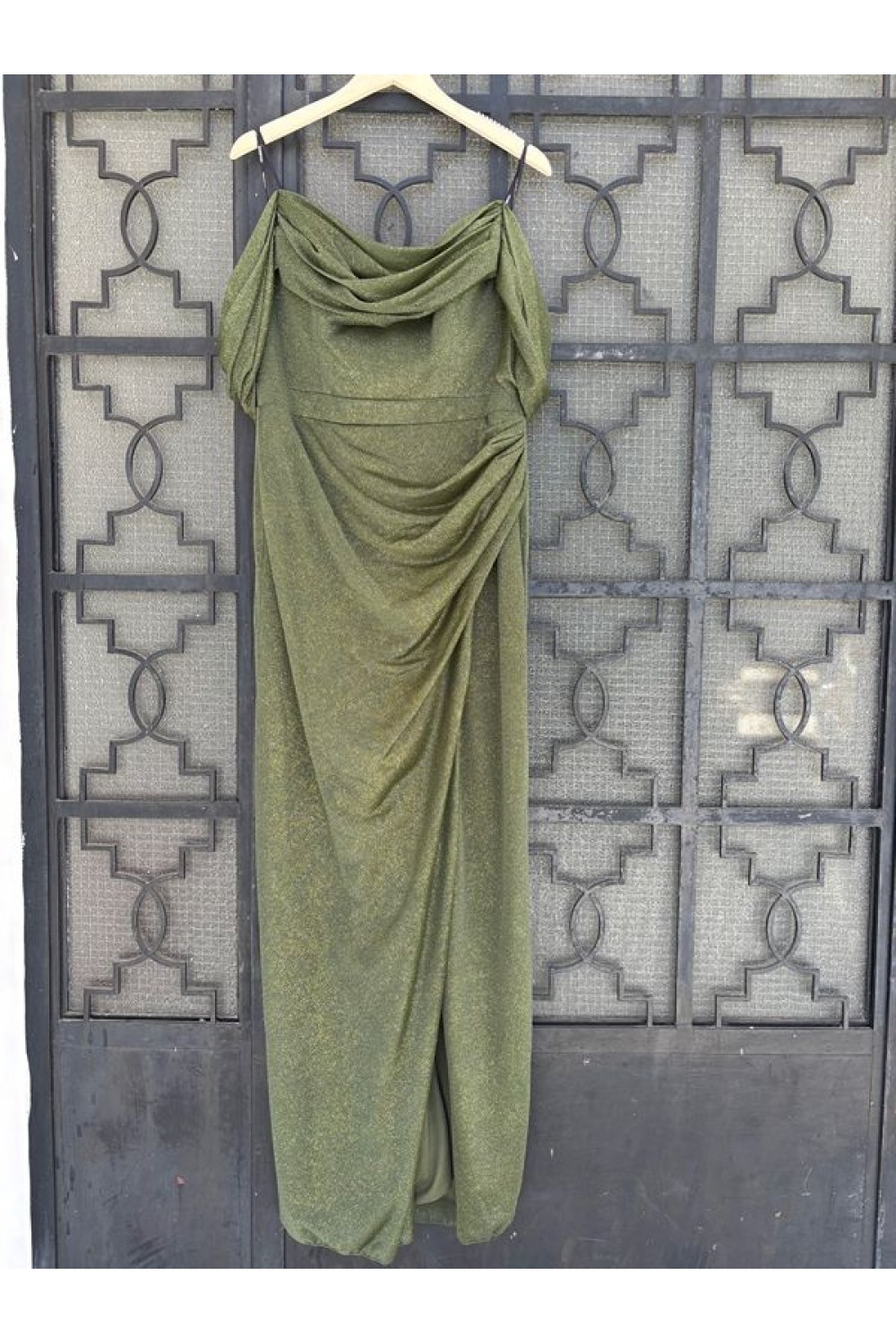 ALEYA DRESS GREEN DD04