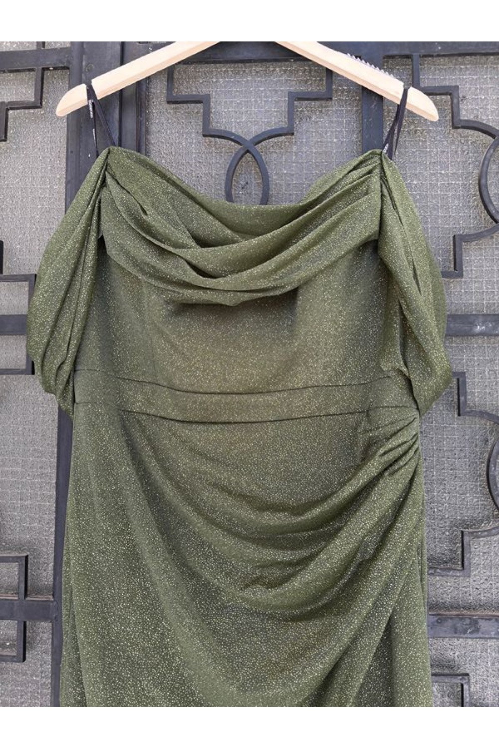 ALEYA DRESS GREEN DD04