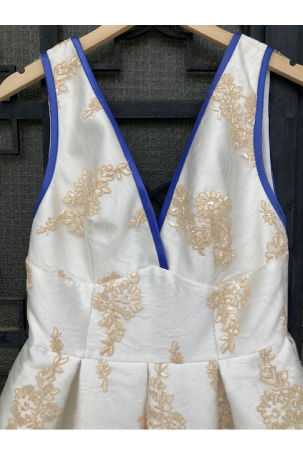 MISCHALIS ATELIER LONG DRESS WHITE BE101
