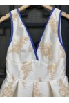 MISCHALIS ATELIER LONG DRESS WHITE BE101