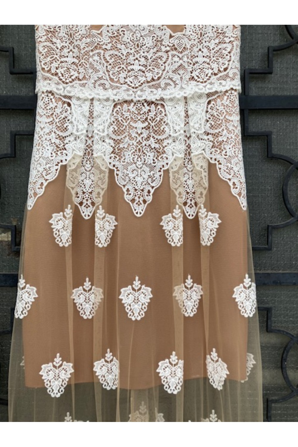 D&K FRANGOULIS DRESS MULTI BE122