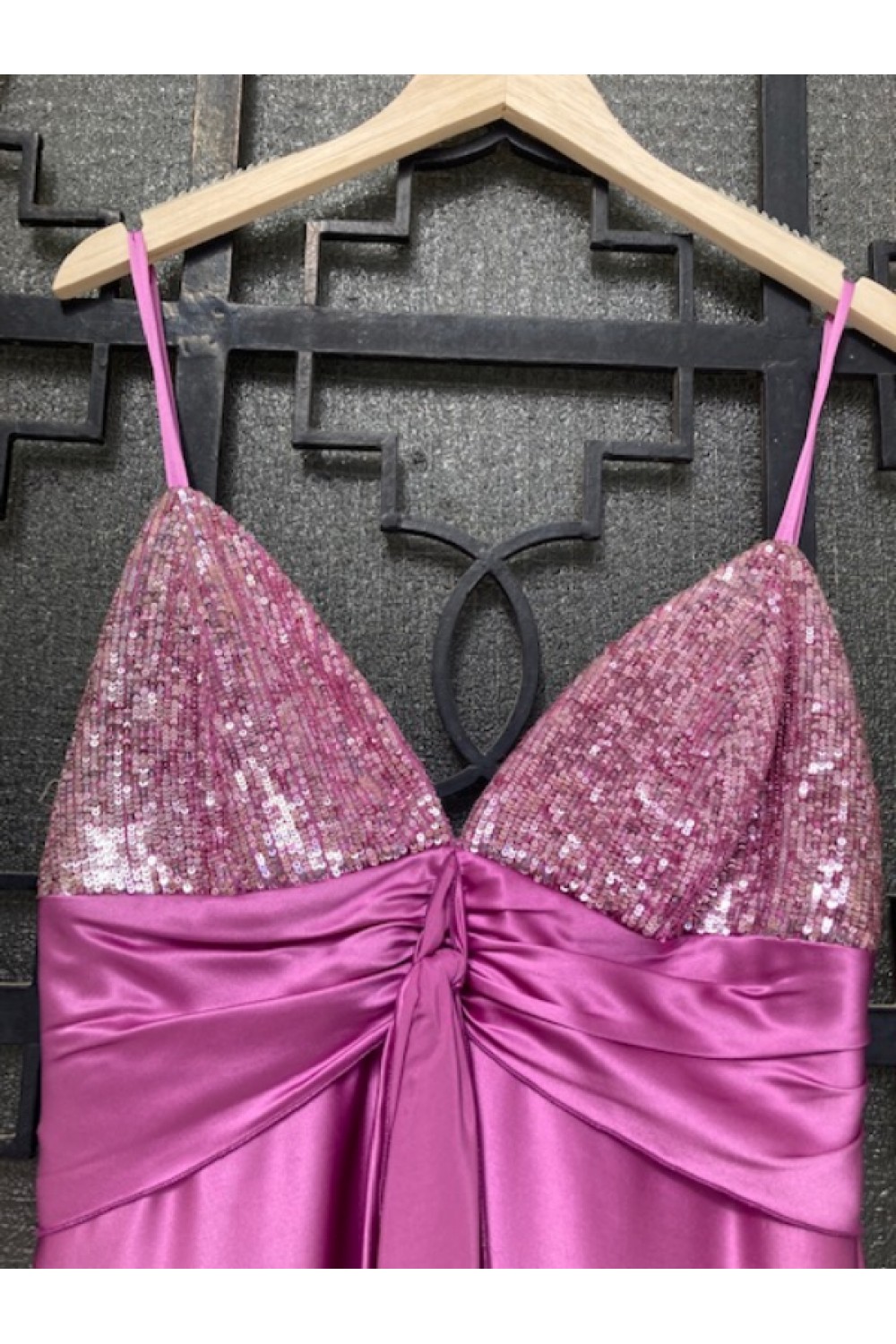 D&K FRANGOULIS DRESS PURPLE BE109