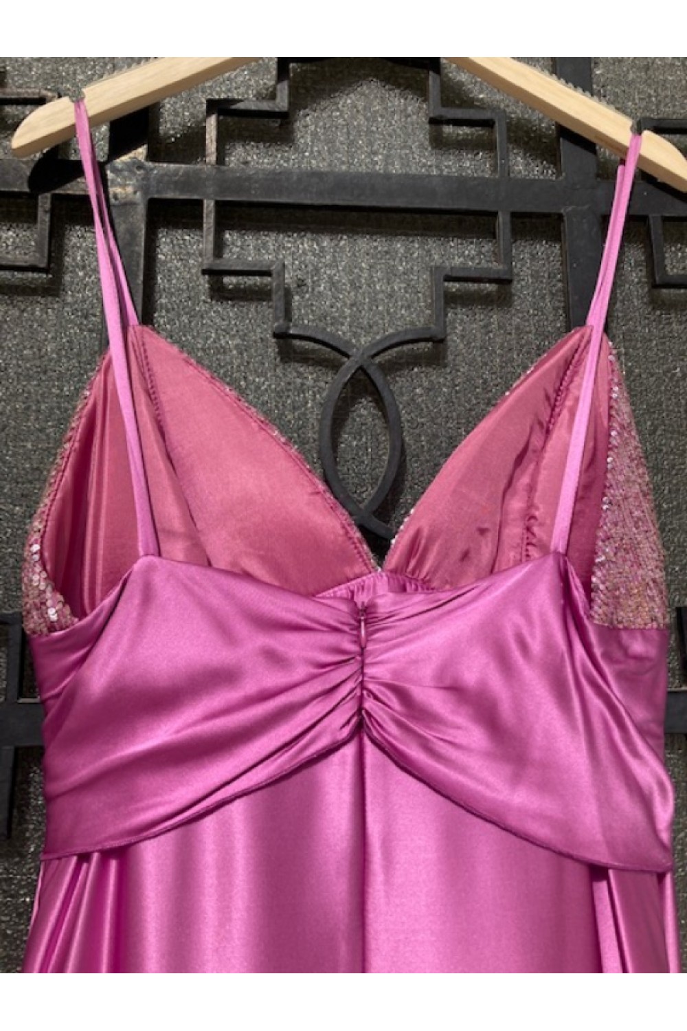 D&K FRANGOULIS DRESS PURPLE BE109