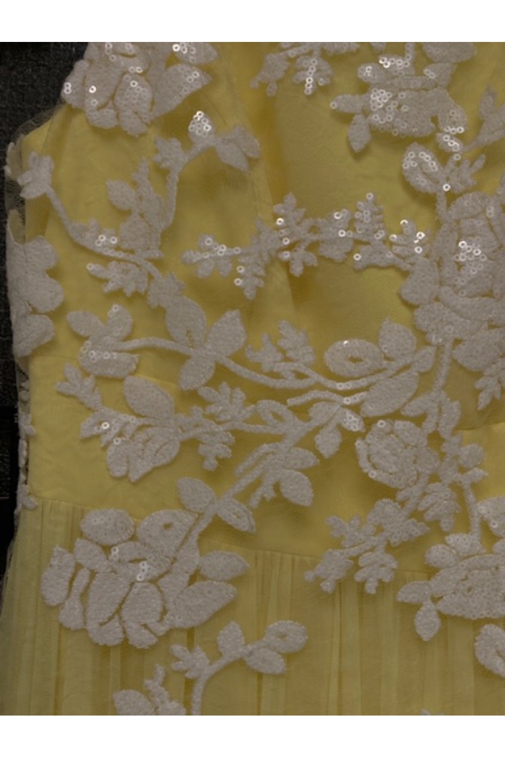 D&K FRANGOULIS LONG DRESS YELLOW BE92