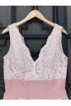 TASSOS MITROPOULOS LONG DRESS PINK BE94