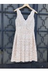 TASSOS MITROPOULOS LONG DRESS BEIGE BE106