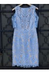D&K FRANGOULIS LONG DRESS BLUE BE96