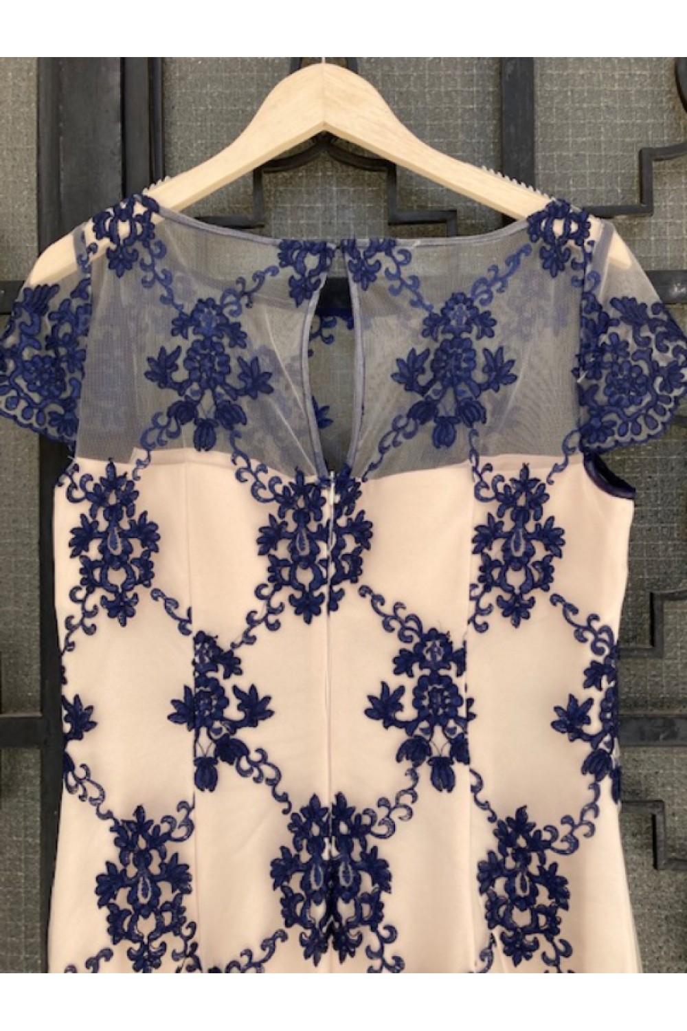 D&K FRANGOULIS LONG DRESS CREAMY BEIGE BE104