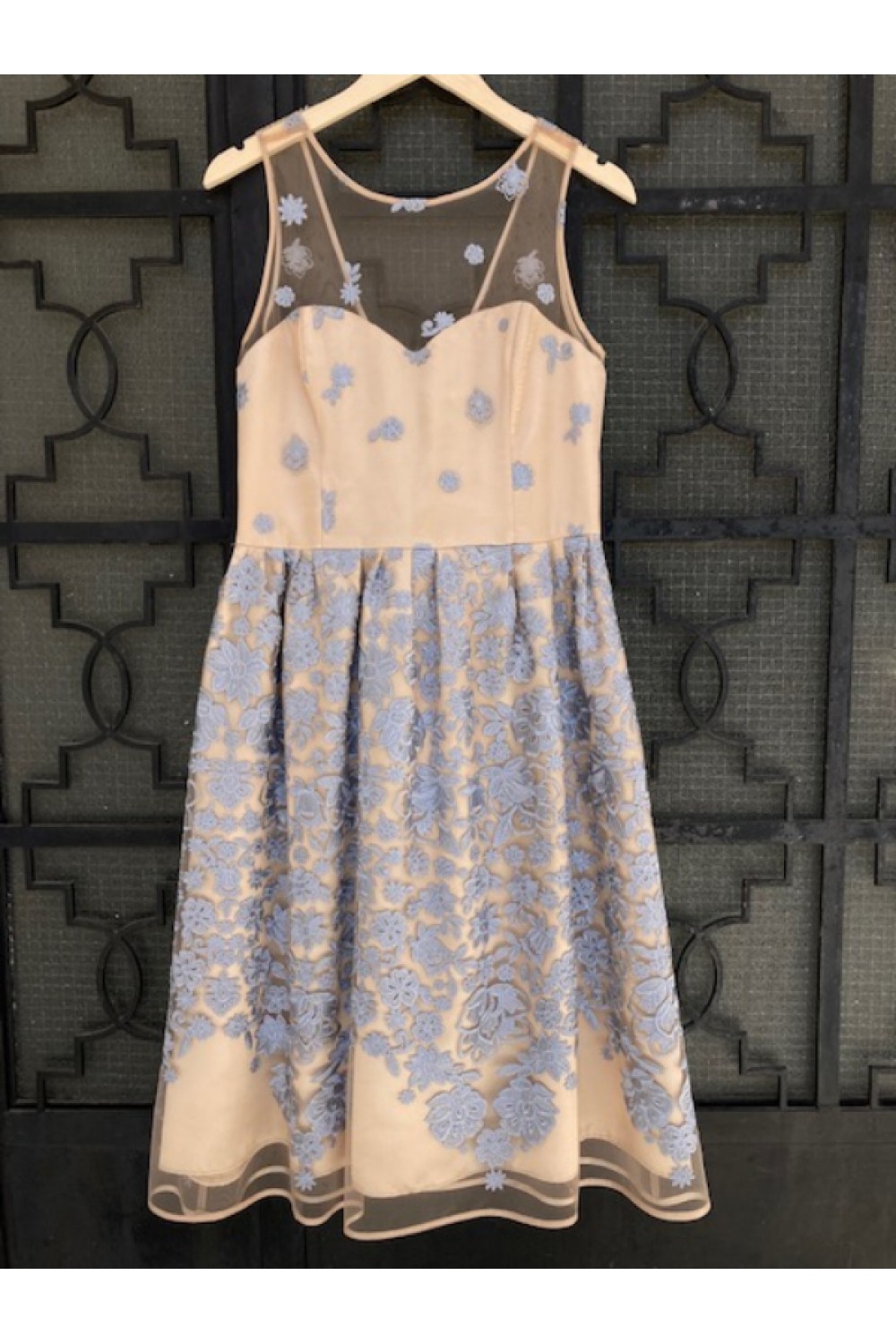 D&K FRANGOULIS LONG DRESS DUSTY BEIGE BE105