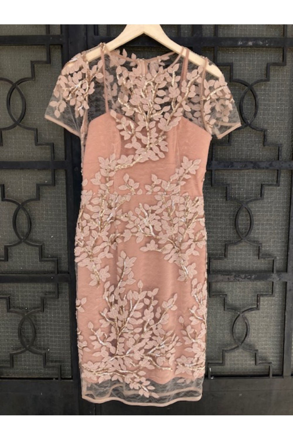 D&K FRANGOULIS DRESS NIGHT BLUE BE111