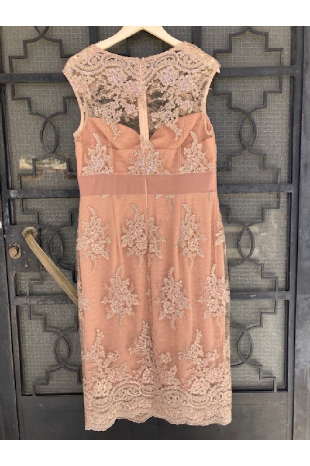 D&K FRAGOULIS DRESS BEIGE BE113