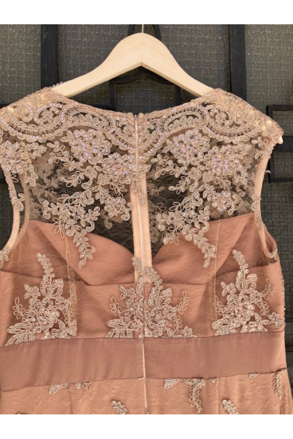 D&K FRAGOULIS DRESS BEIGE BE113