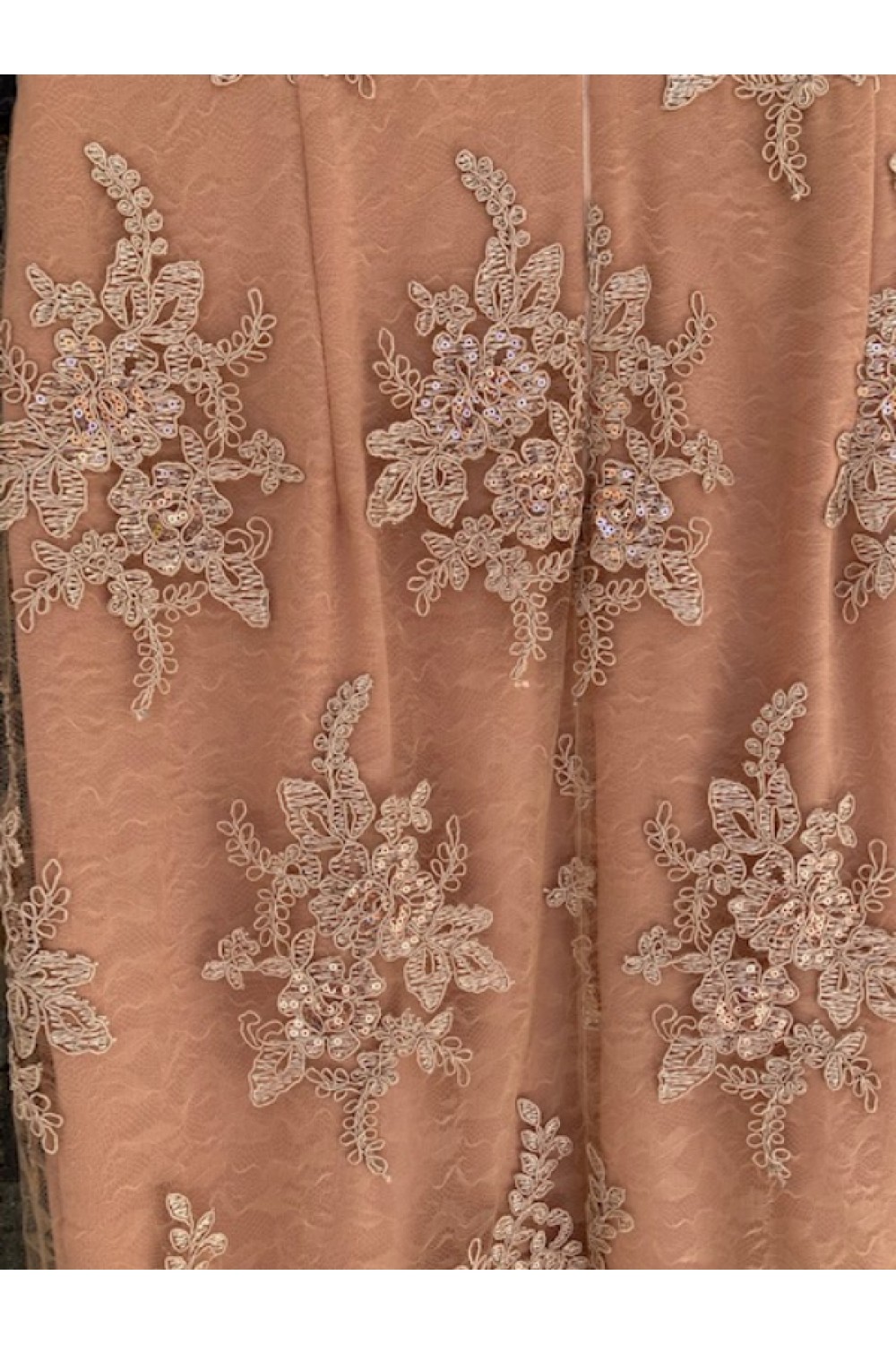 D&K FRAGOULIS DRESS BEIGE BE113