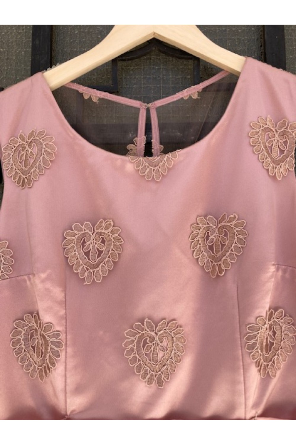 D&K FRANGOULIS DRESS PINK BE114