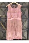 D&K FRANGOULIS DRESS PINK BE114