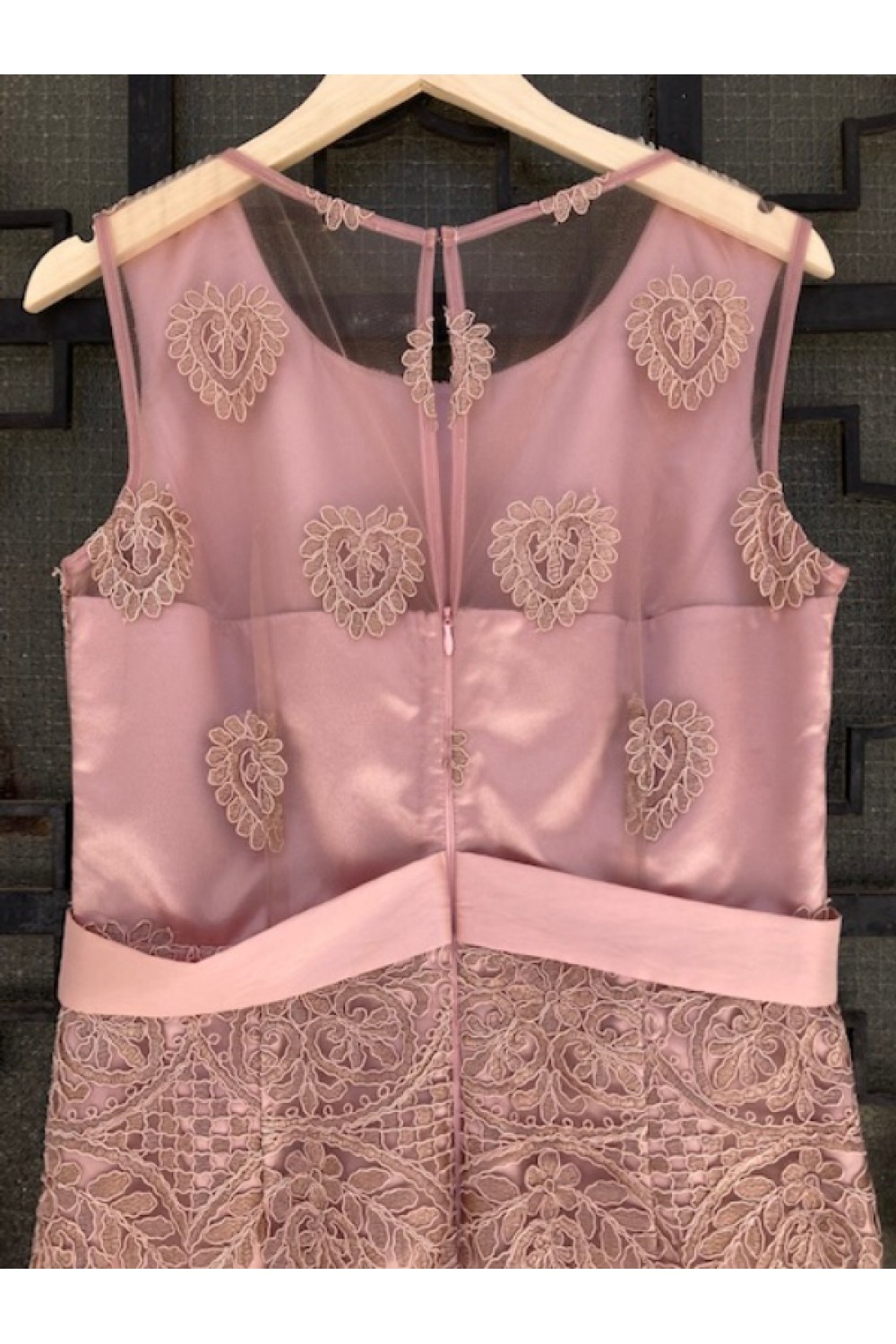 D&K FRANGOULIS DRESS PINK BE114