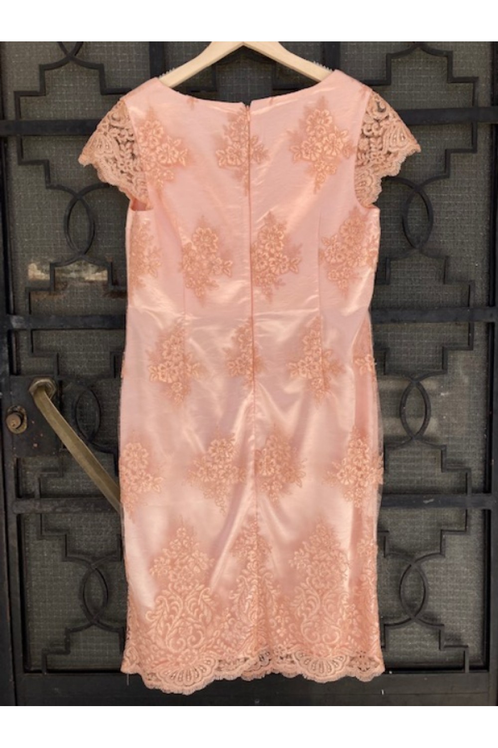 D&K FRANGOULIS DRESS PINK BE115