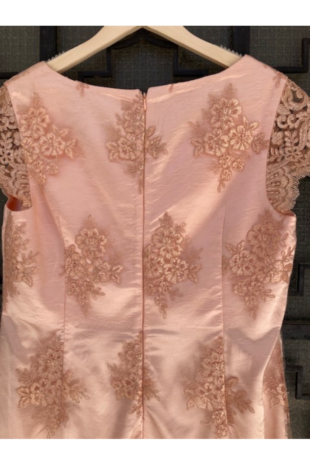 D&K FRANGOULIS DRESS PINK BE115