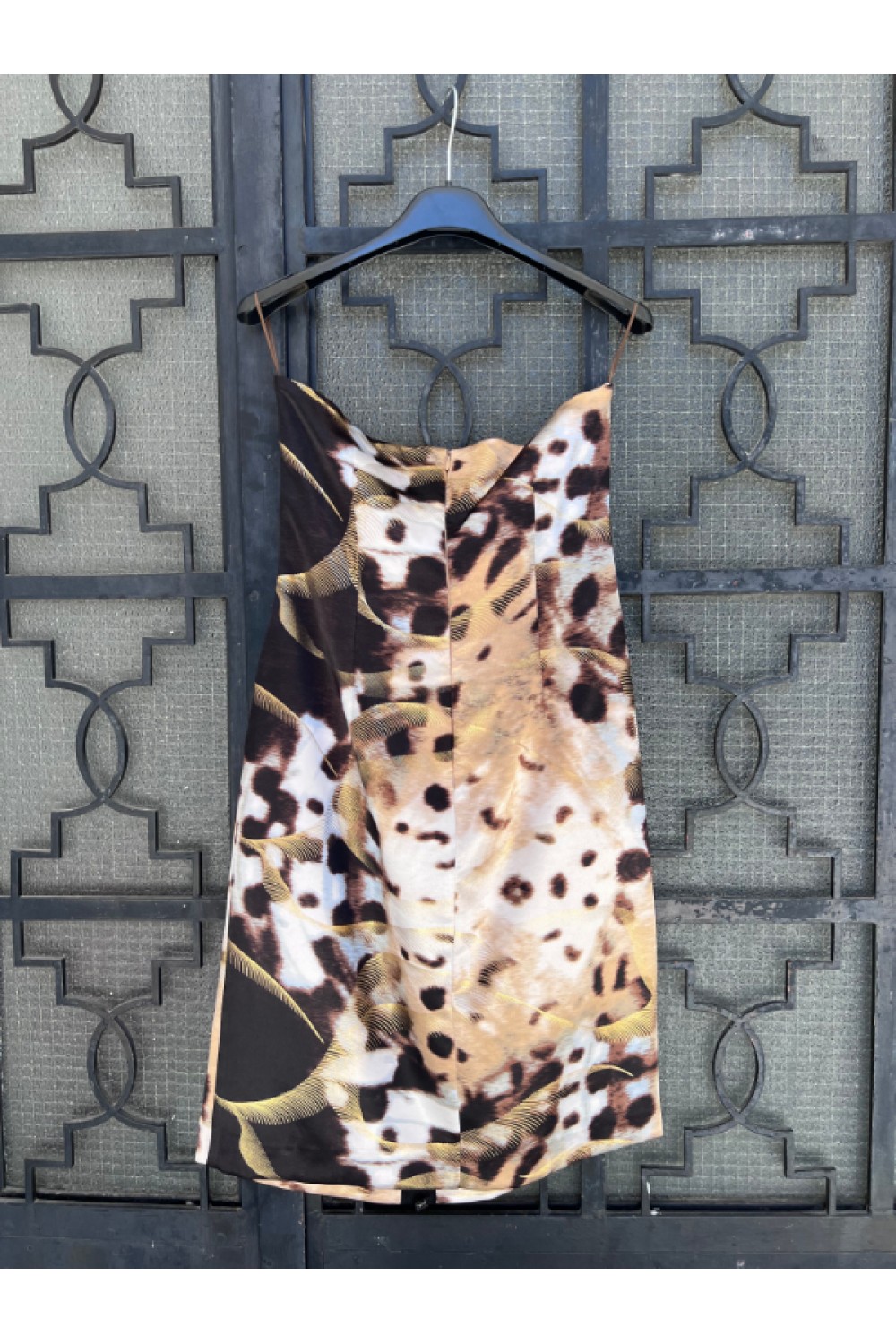 MISCHALIS ATELIER DRESS BLACK-BIEGE ΒΕ406