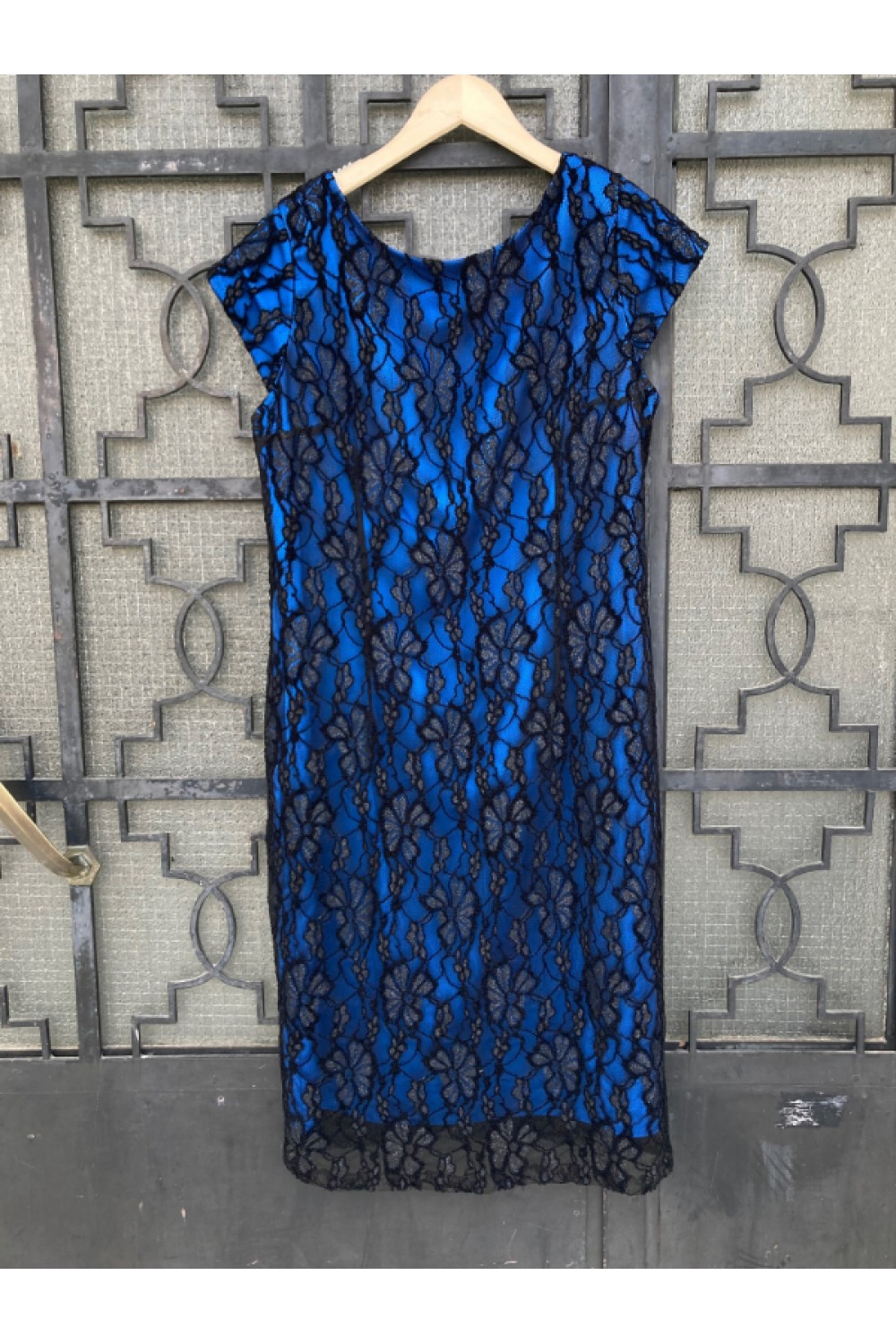  D&K Fragoulis DRESS DEEP BLUE BE123
