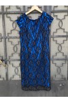  D&K Fragoulis DRESS DEEP BLUE BE123