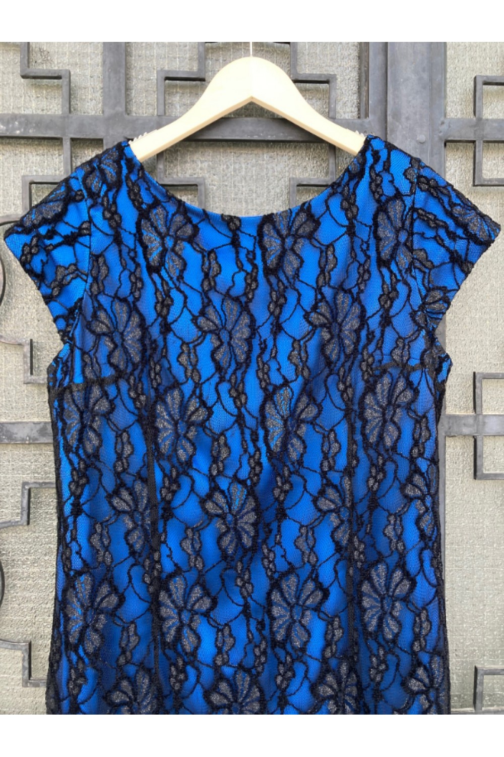  D&K Fragoulis DRESS DEEP BLUE BE123