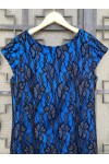  D&K Fragoulis DRESS DEEP BLUE BE123