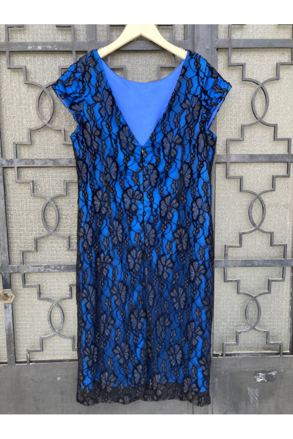  D&K Fragoulis DRESS DEEP BLUE BE123