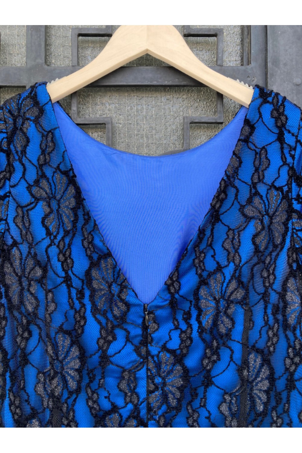  D&K Fragoulis DRESS DEEP BLUE BE123