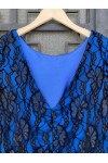  D&K Fragoulis DRESS DEEP BLUE BE123