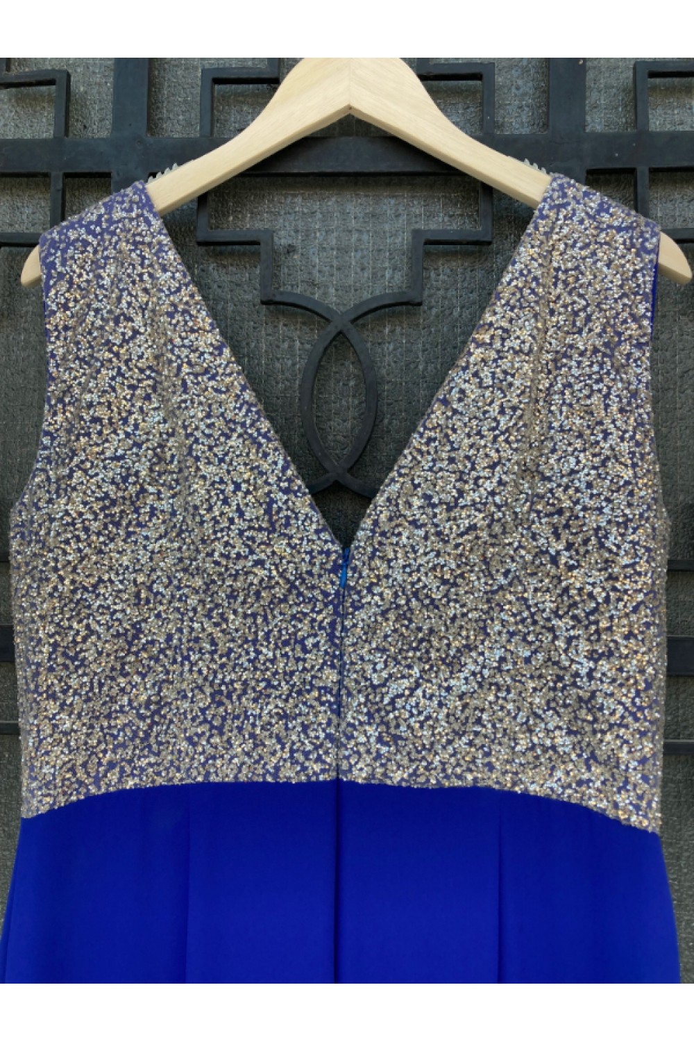 D&K FRAGOULIS  BODYSUIT DRESS BLUE BE125