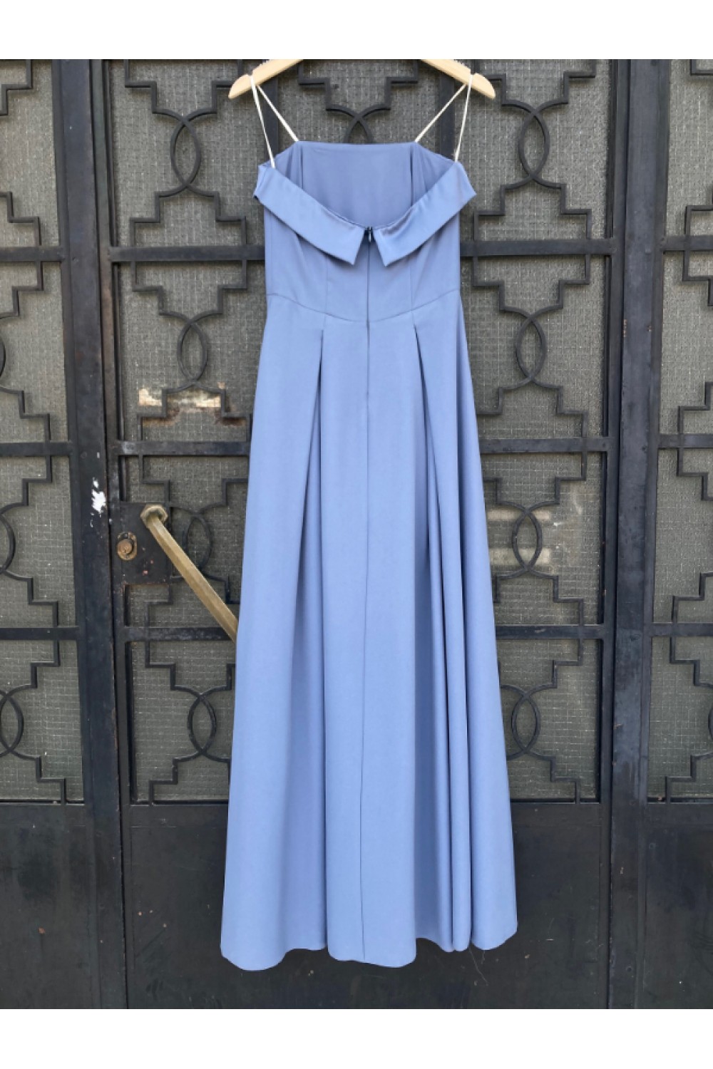 MOUTAKI DRESS LIGHT BLUE BE126