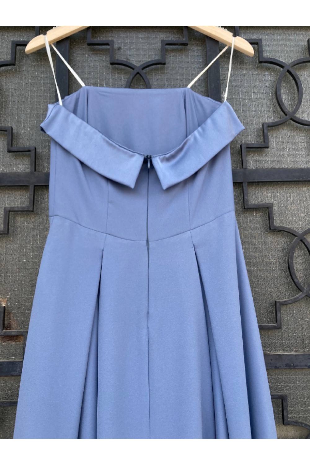 MOUTAKI DRESS LIGHT BLUE BE126