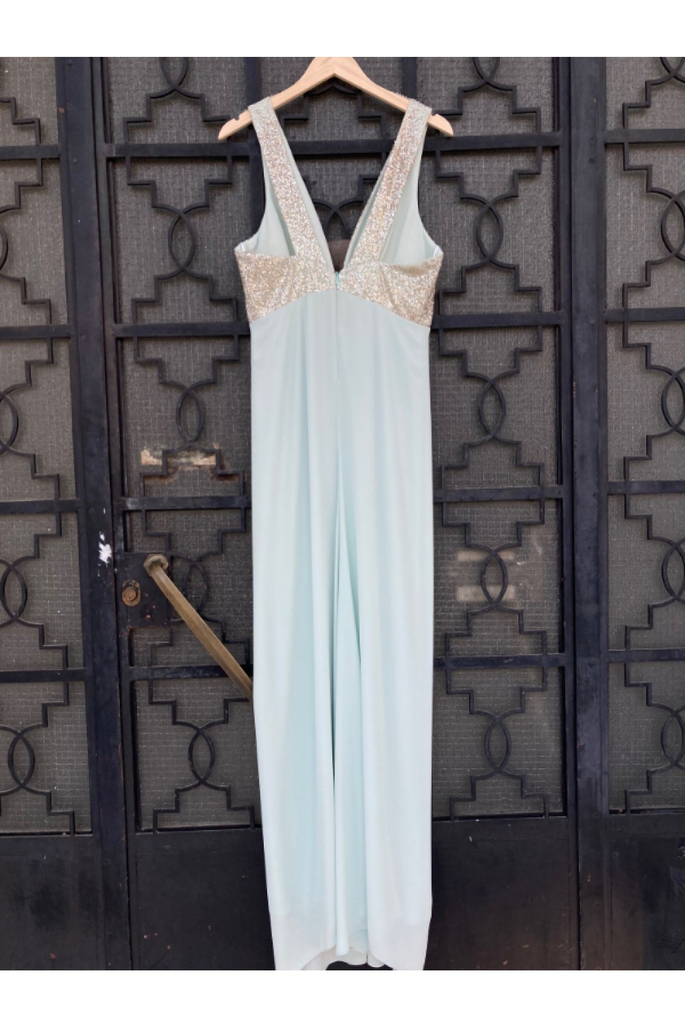 D&K FRANGOULIS DRESS LIGHT BLUE BE127