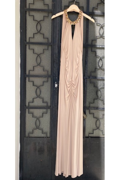  MAESTRI DRESS BEIGE 163