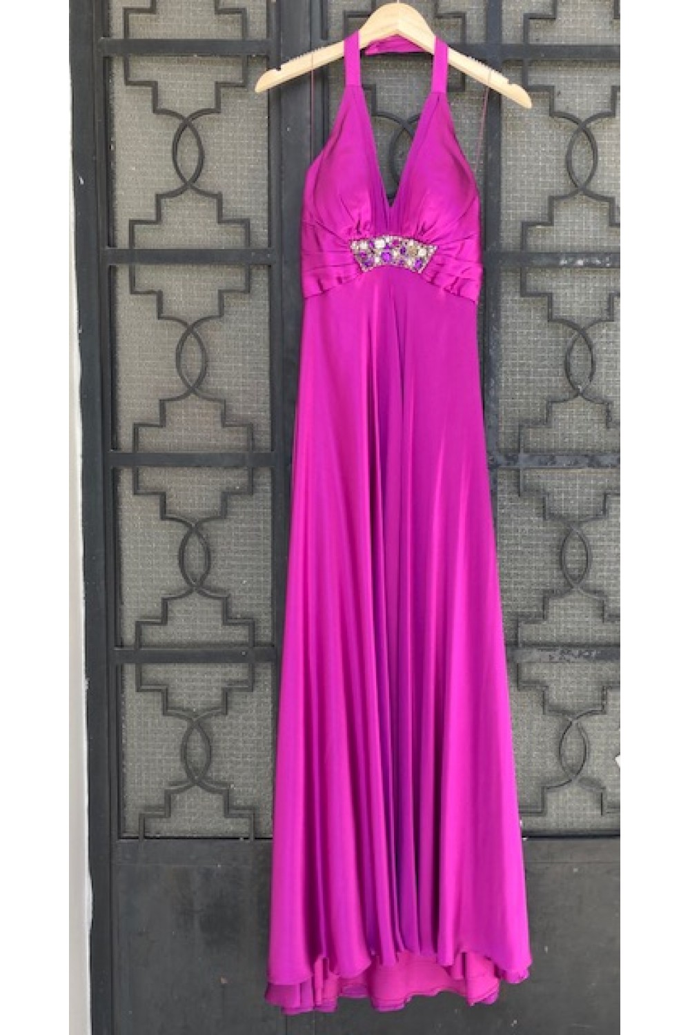 MAESTRI GROUP LONG DRESS PURPLE BE175