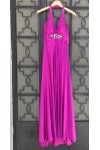 MAESTRI GROUP LONG DRESS PURPLE BE175