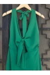 MOUTAKI  LONG DRESS GRASS GREEN BE184