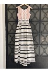 D&K FRANGOULIS DRESS BEIGE BE238