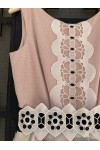 D&K FRANGOULIS DRESS BEIGE BE238
