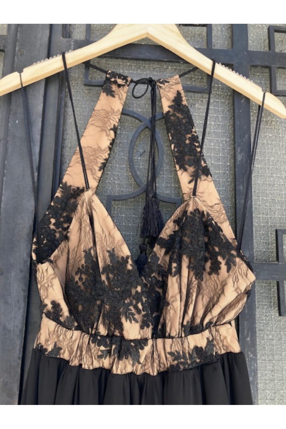 MOUTAKI DRESS BLACK BE278